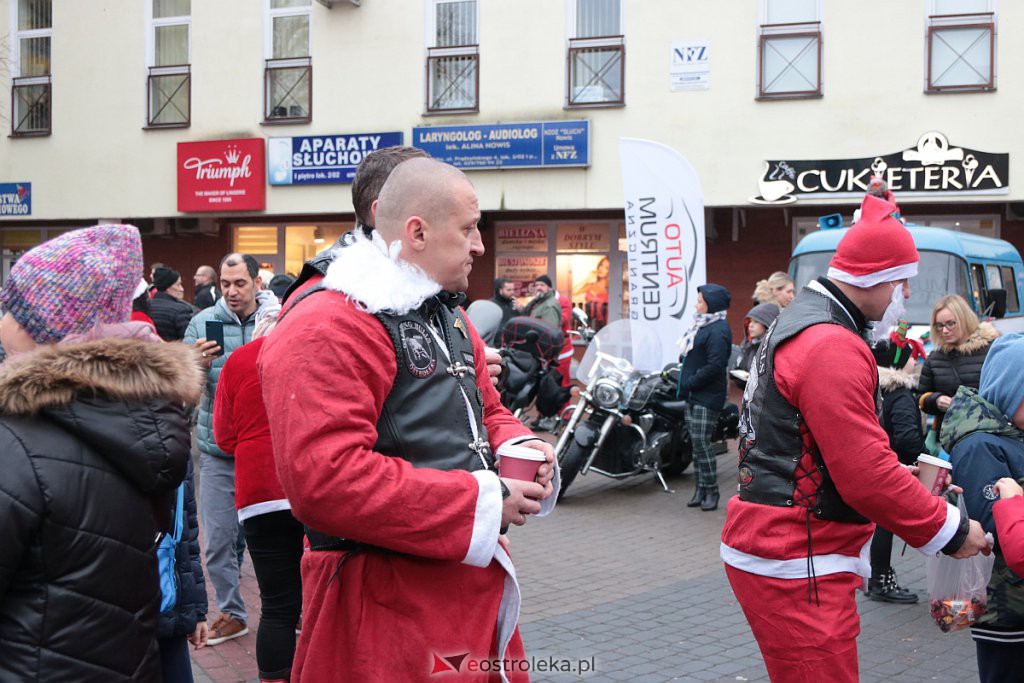 Parada Moto Mikołajów w Ostrołęce [07.12.2019] - zdjęcie #8 - eOstroleka.pl
