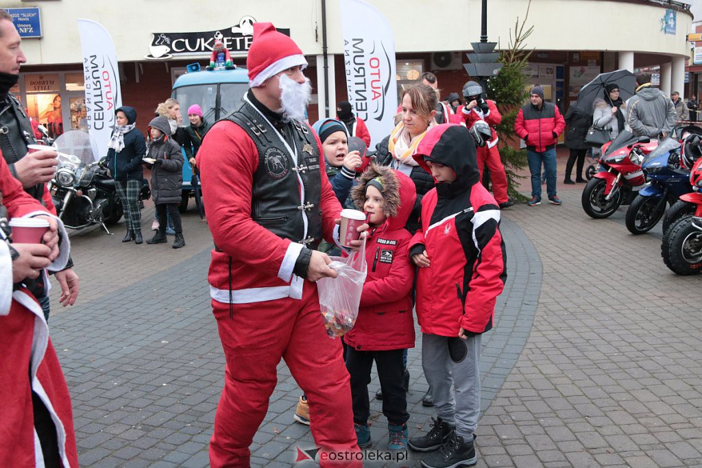 Parada Moto Mikołajów w Ostrołęce [07.12.2019] - zdjęcie #7 - eOstroleka.pl