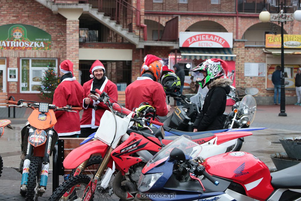 Parada Moto Mikołajów w Ostrołęce [07.12.2019] - zdjęcie #1 - eOstroleka.pl