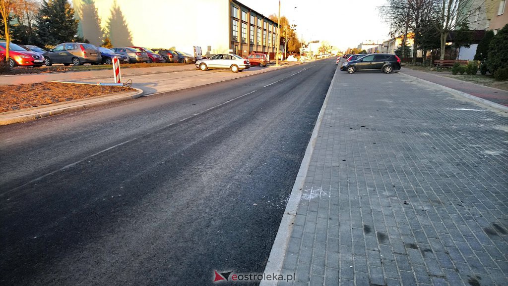 Przebudowa ulicy Blacnickiego - grudzień 2019 [12.12.2019] - zdjęcie #1 - eOstroleka.pl