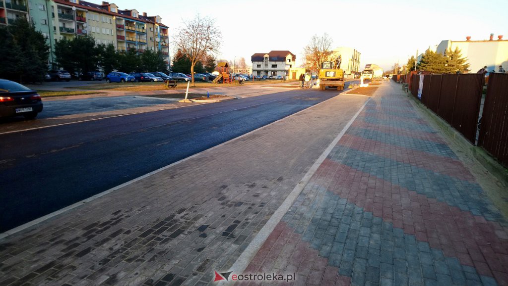 Przebudowa ulicy Blacnickiego - grudzień 2019 [12.12.2019] - zdjęcie #7 - eOstroleka.pl