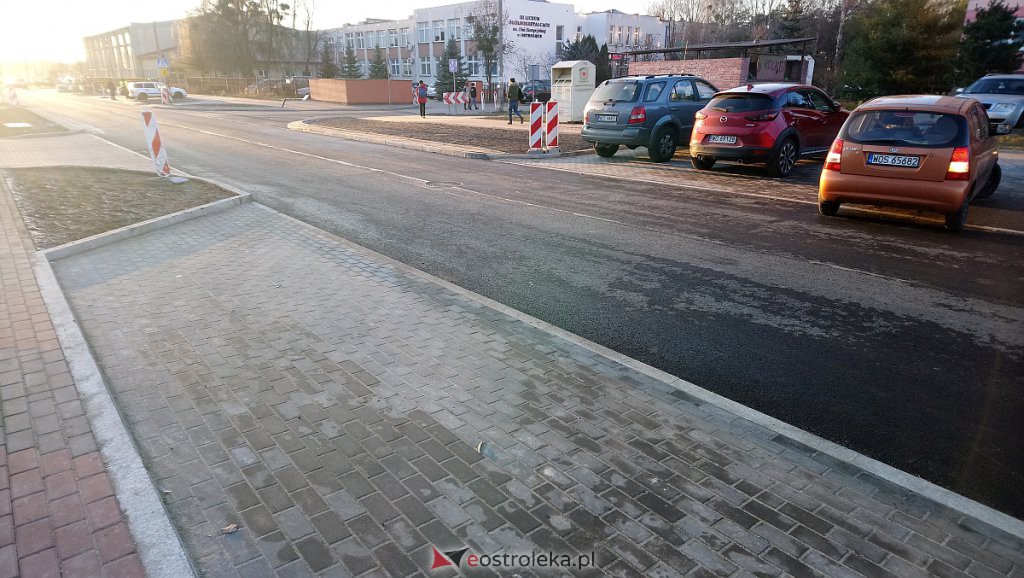 Przebudowa ulicy Blacnickiego - grudzień 2019 [12.12.2019] - zdjęcie #8 - eOstroleka.pl