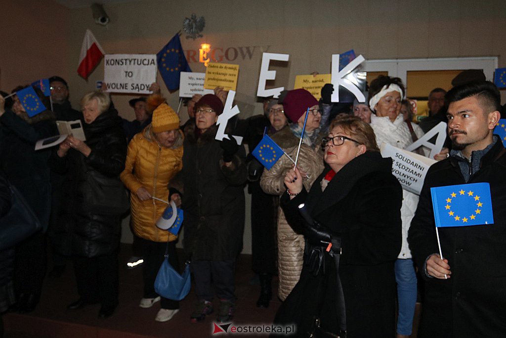 Protest w obronie sędziów [18.12.2019] - zdjęcie #5 - eOstroleka.pl