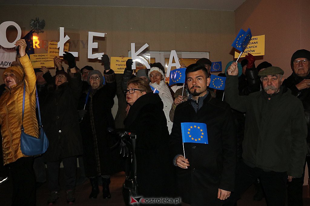 Protest w obronie sędziów [18.12.2019] - zdjęcie #7 - eOstroleka.pl