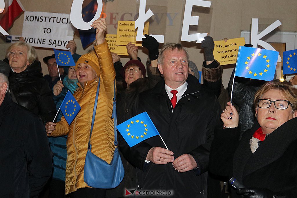 Protest w obronie sędziów [18.12.2019] - zdjęcie #8 - eOstroleka.pl