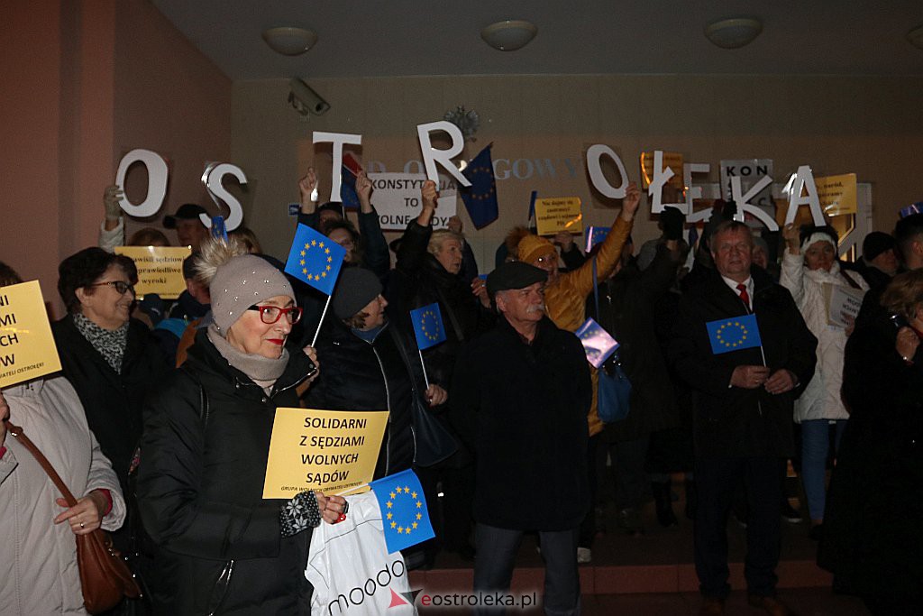 Protest w obronie sędziów [18.12.2019] - zdjęcie #18 - eOstroleka.pl
