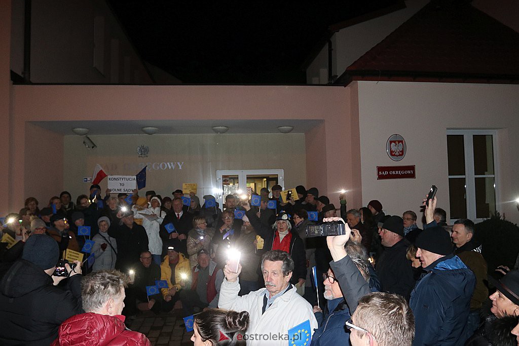 Protest w obronie sędziów [18.12.2019] - zdjęcie #26 - eOstroleka.pl