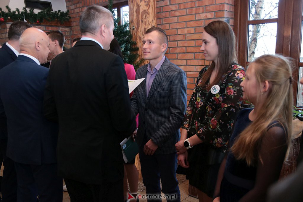 Wręczenie dorocznych i okolicznościowych nagród starosty ostrołęckiego za rok 2019 [20.12.2019] - zdjęcie #23 - eOstroleka.pl