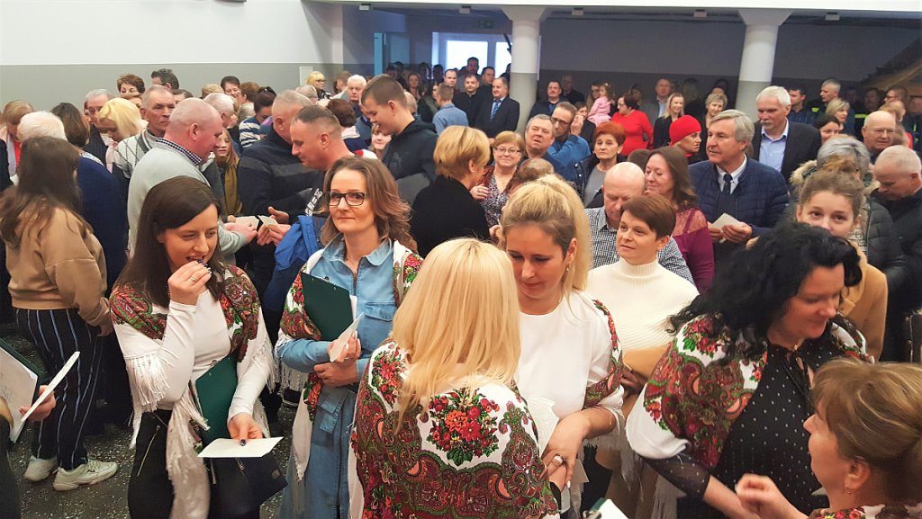 Wigilijne spotkanie mieszkańców gminy Lelis [23.12.2019] - zdjęcie #3 - eOstroleka.pl