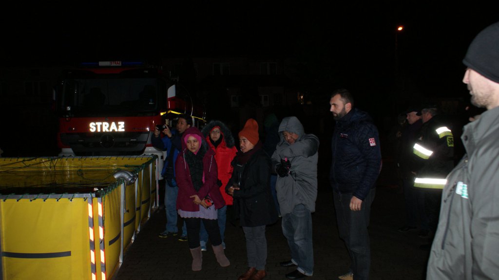 Malezyjska delegacja z wizytą u ostrołęckich strażaków [23.12.2019] - zdjęcie #3 - eOstroleka.pl