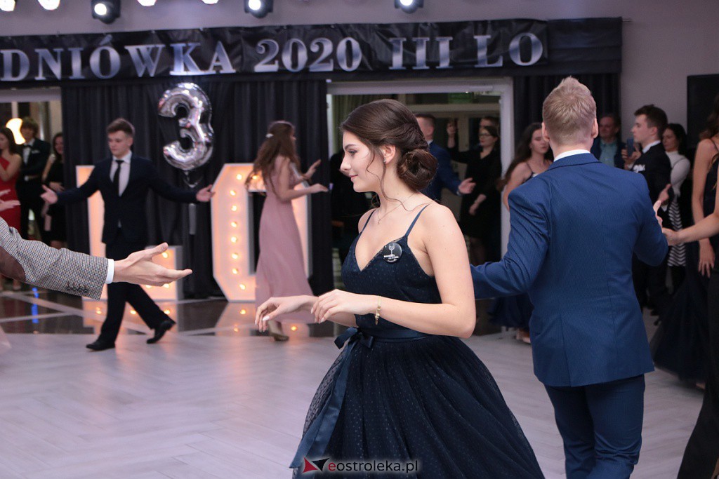 Studniówka III LO w Ostrołęce [04.01.2020] - zdjęcie #186 - eOstroleka.pl
