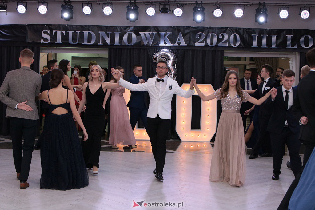 Studniówka III LO w Ostrołęce [04.01.2020] - zdjęcie #178 - eOstroleka.pl