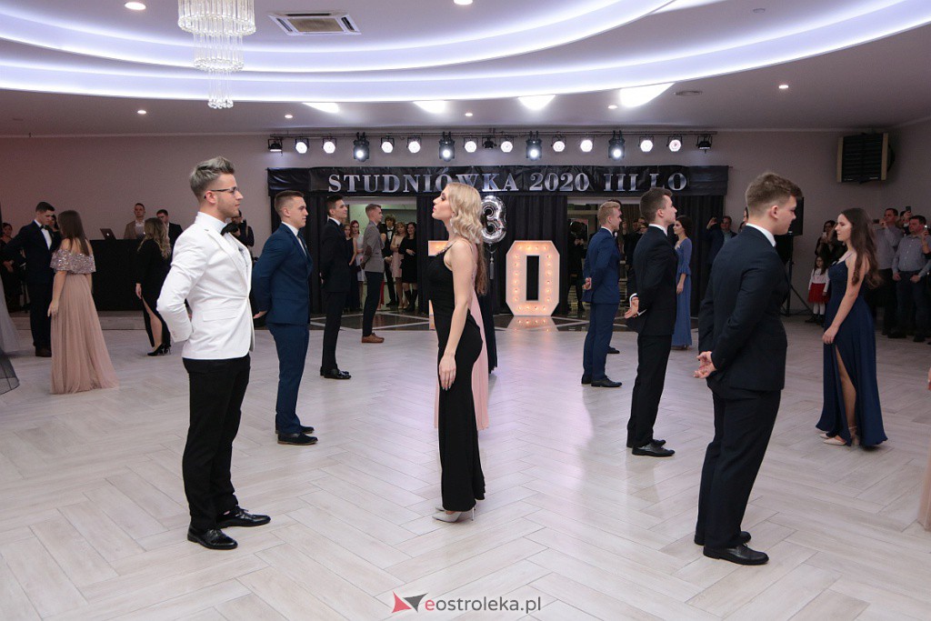 Studniówka III LO w Ostrołęce [04.01.2020] - zdjęcie #176 - eOstroleka.pl