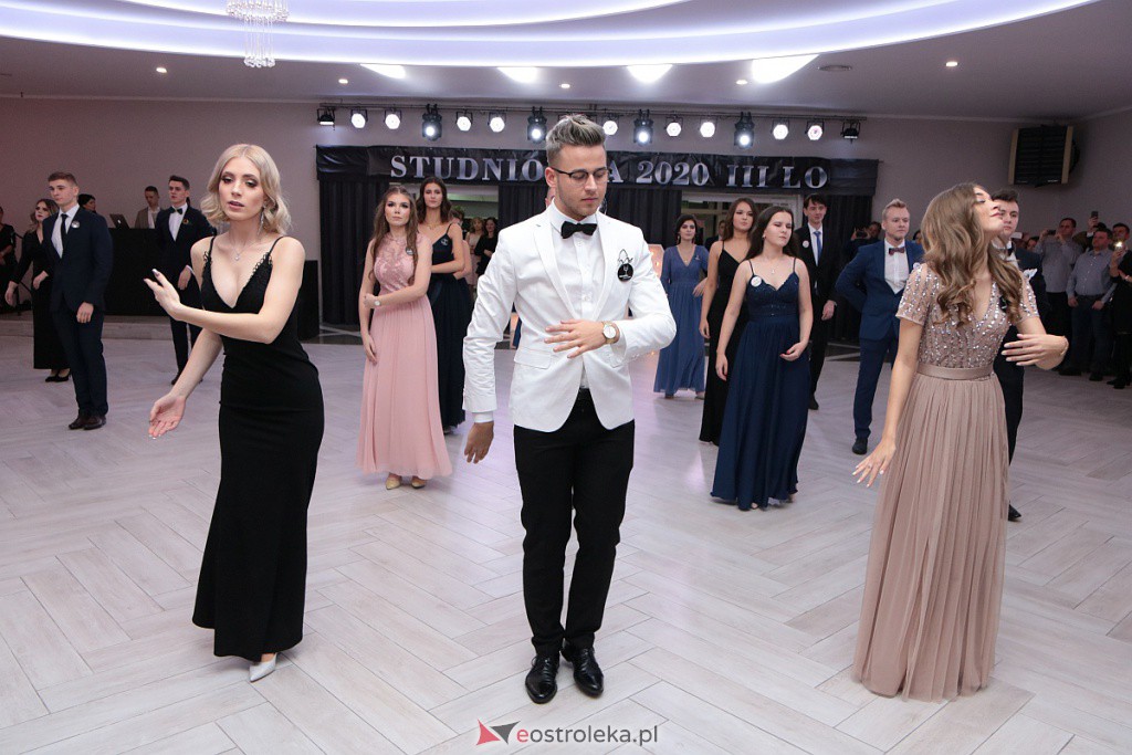 Studniówka III LO w Ostrołęce [04.01.2020] - zdjęcie #171 - eOstroleka.pl