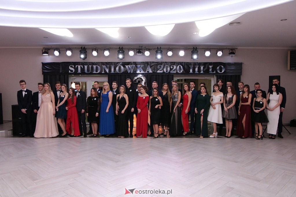Studniówka III LO w Ostrołęce [04.01.2020] - zdjęcie #167 - eOstroleka.pl
