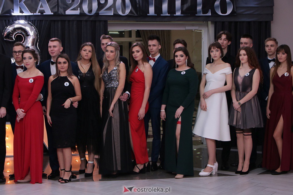 Studniówka III LO w Ostrołęce [04.01.2020] - zdjęcie #164 - eOstroleka.pl