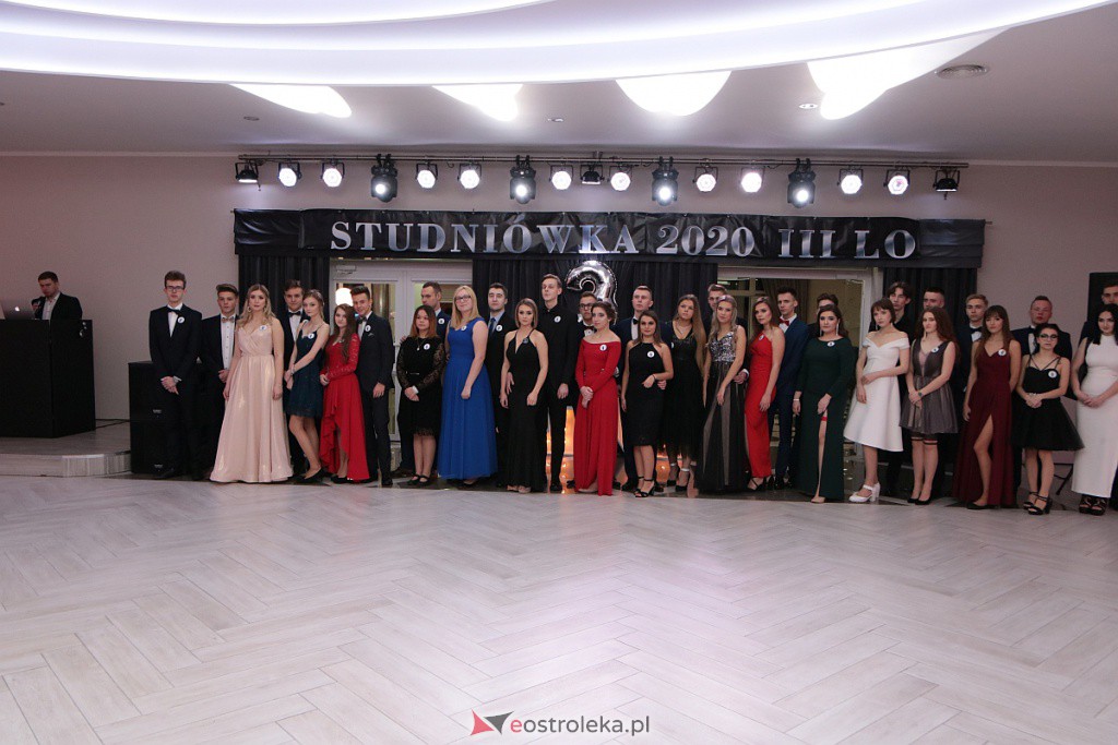 Studniówka III LO w Ostrołęce [04.01.2020] - zdjęcie #163 - eOstroleka.pl
