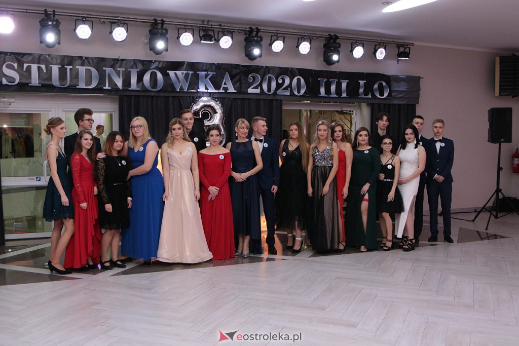 Studniówka III LO w Ostrołęce [04.01.2020] - zdjęcie #162 - eOstroleka.pl
