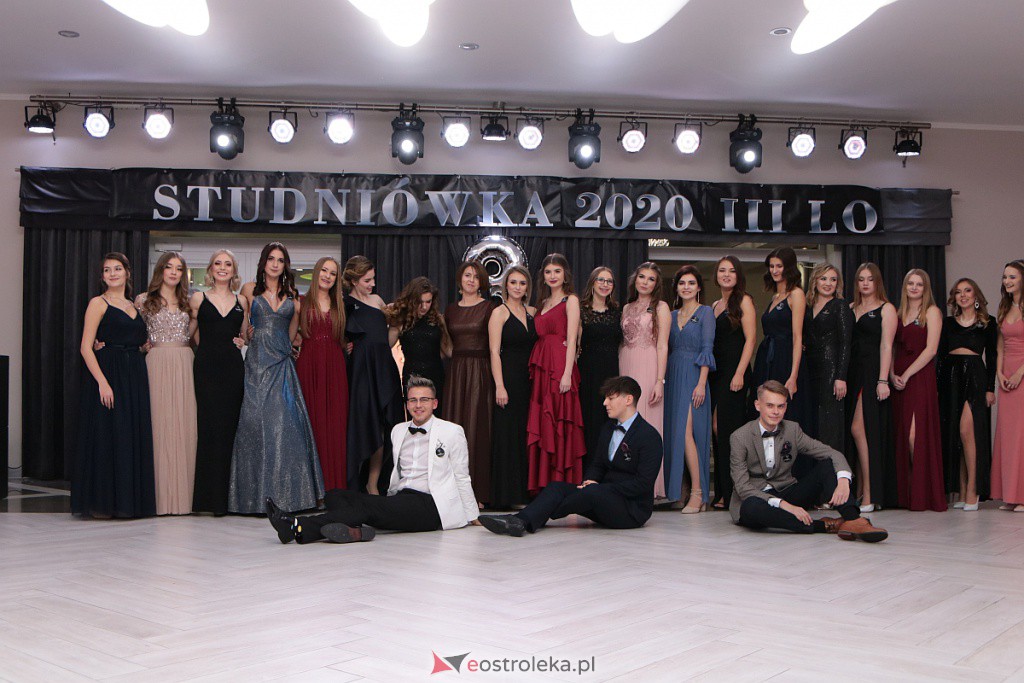 Studniówka III LO w Ostrołęce [04.01.2020] - zdjęcie #155 - eOstroleka.pl