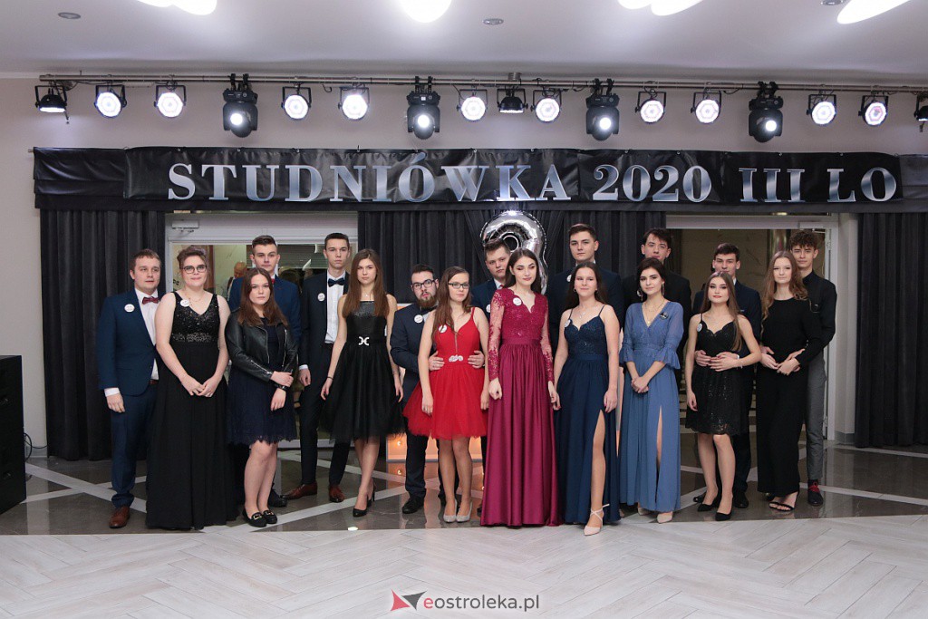 Studniówka III LO w Ostrołęce [04.01.2020] - zdjęcie #153 - eOstroleka.pl