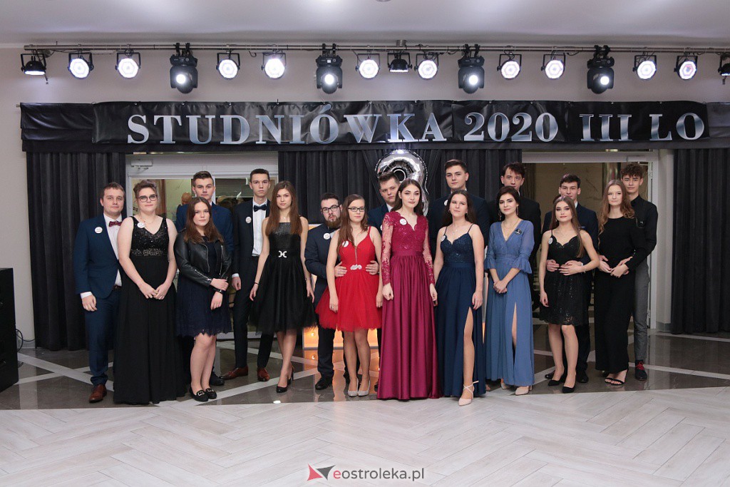 Studniówka III LO w Ostrołęce [04.01.2020] - zdjęcie #152 - eOstroleka.pl