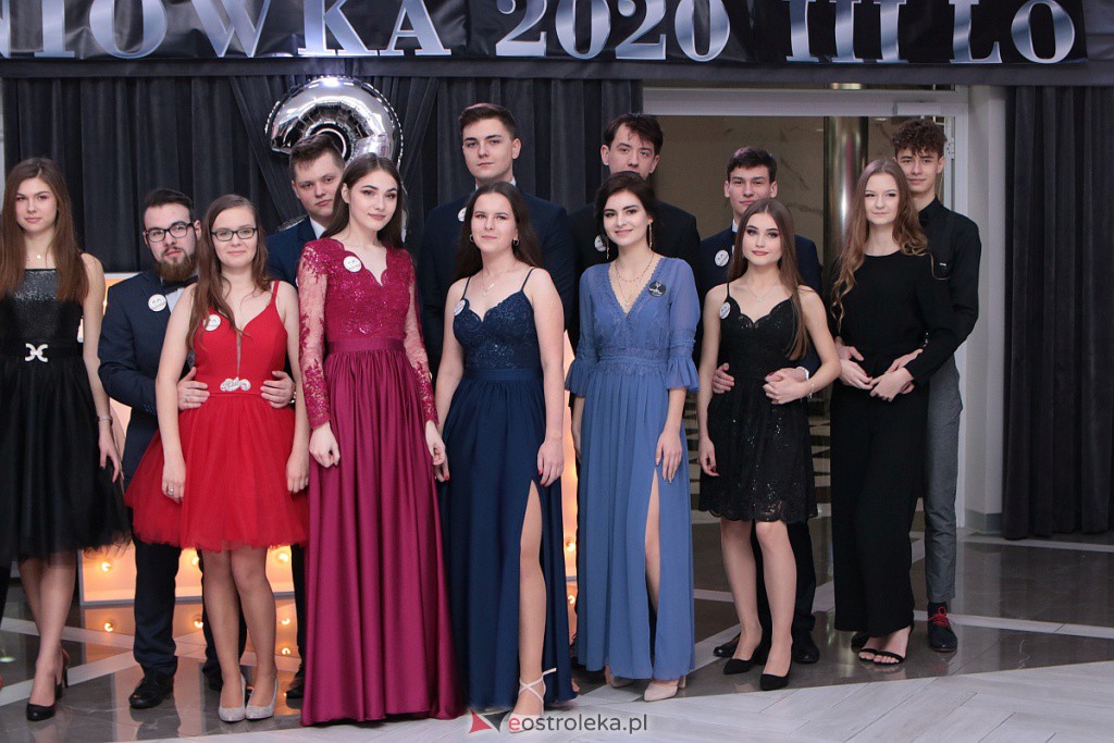 Studniówka III LO w Ostrołęce [04.01.2020] - zdjęcie #150 - eOstroleka.pl