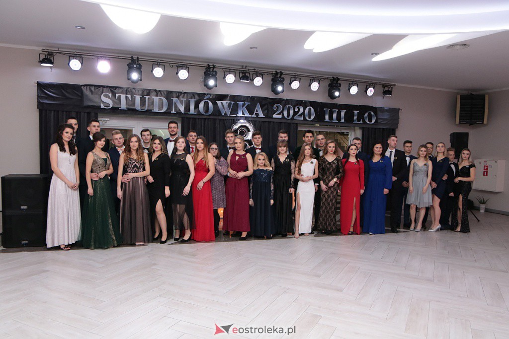 Studniówka III LO w Ostrołęce [04.01.2020] - zdjęcie #147 - eOstroleka.pl