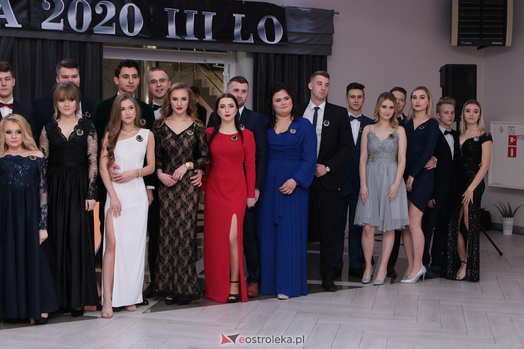 Studniówka III LO w Ostrołęce [04.01.2020] - zdjęcie #144 - eOstroleka.pl