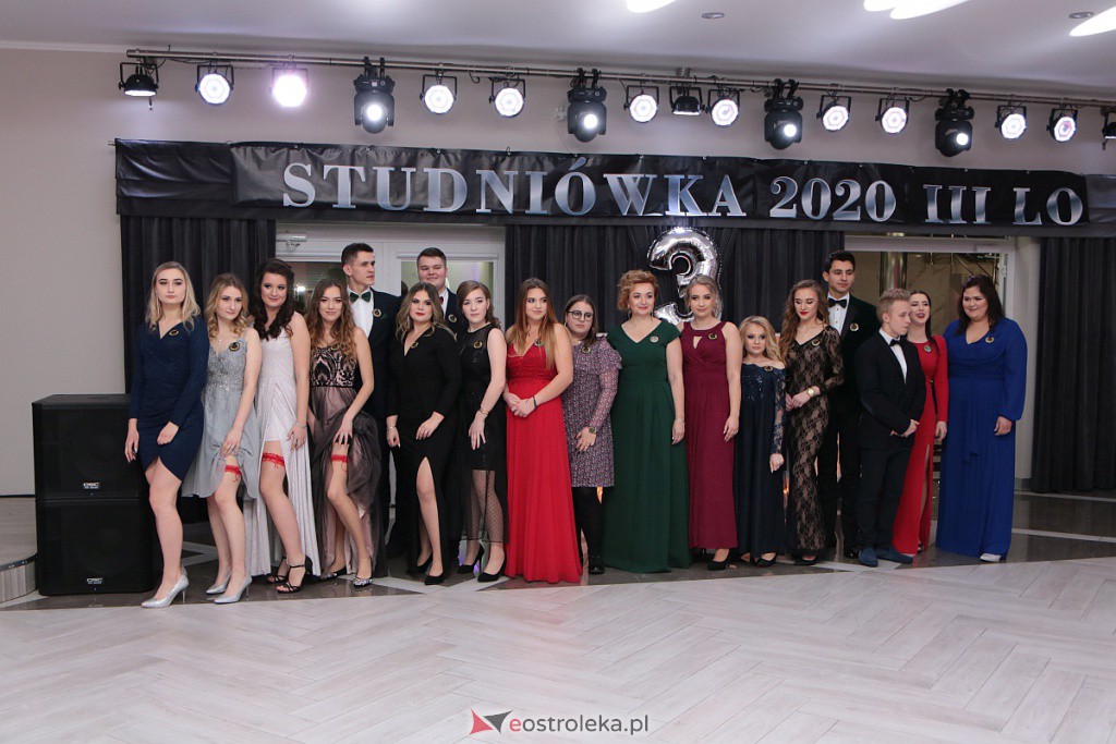 Studniówka III LO w Ostrołęce [04.01.2020] - zdjęcie #143 - eOstroleka.pl