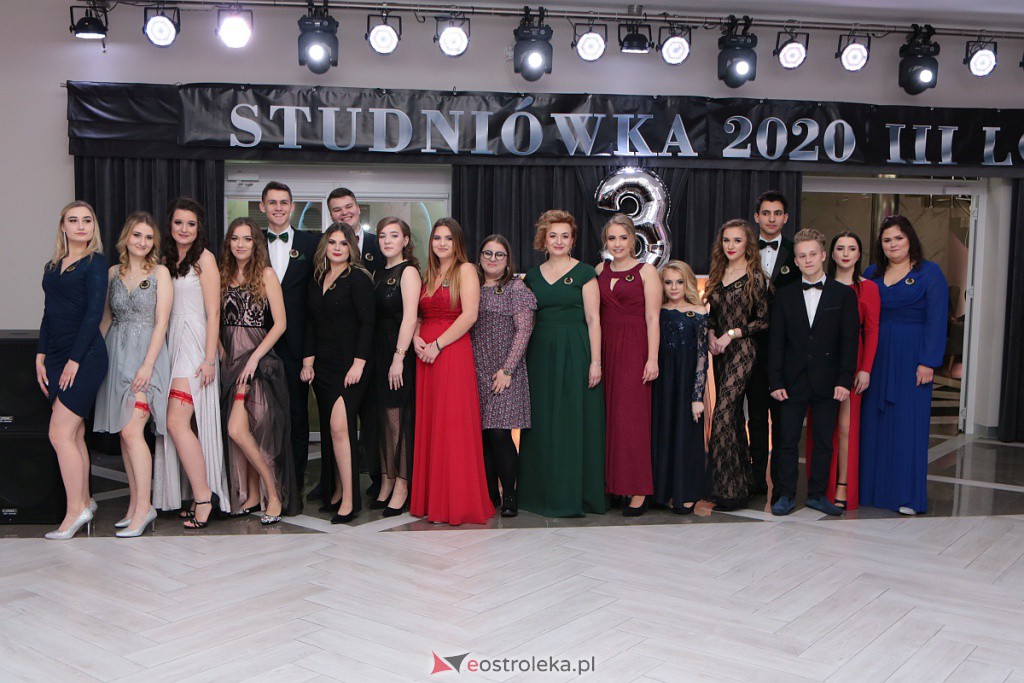 Studniówka III LO w Ostrołęce [04.01.2020] - zdjęcie #140 - eOstroleka.pl