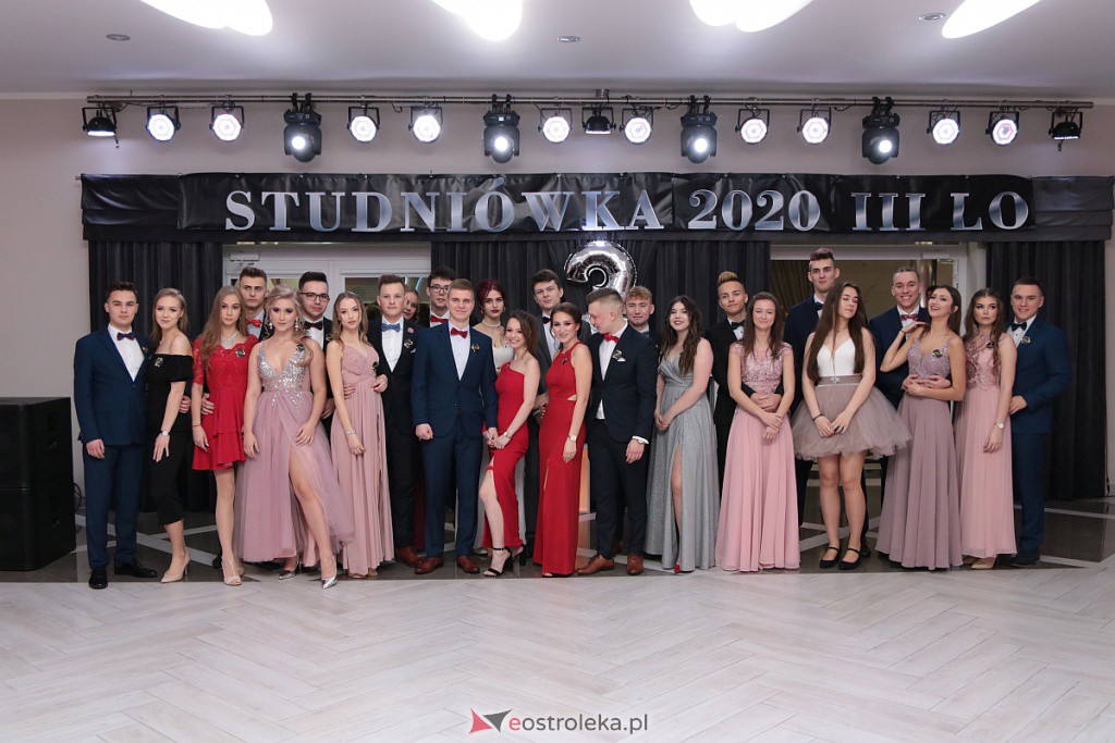 Studniówka III LO w Ostrołęce [04.01.2020] - zdjęcie #136 - eOstroleka.pl