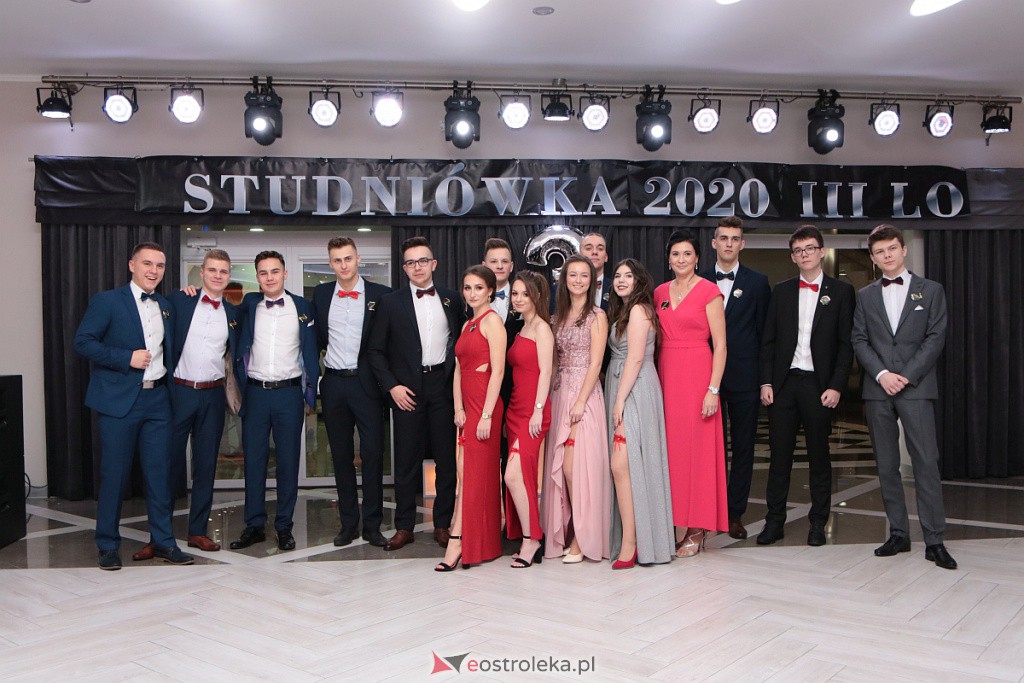 Studniówka III LO w Ostrołęce [04.01.2020] - zdjęcie #128 - eOstroleka.pl