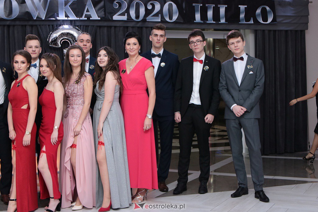 Studniówka III LO w Ostrołęce [04.01.2020] - zdjęcie #125 - eOstroleka.pl