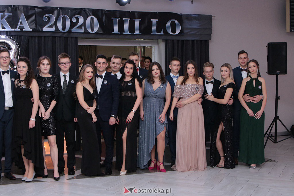 Studniówka III LO w Ostrołęce [04.01.2020] - zdjęcie #121 - eOstroleka.pl