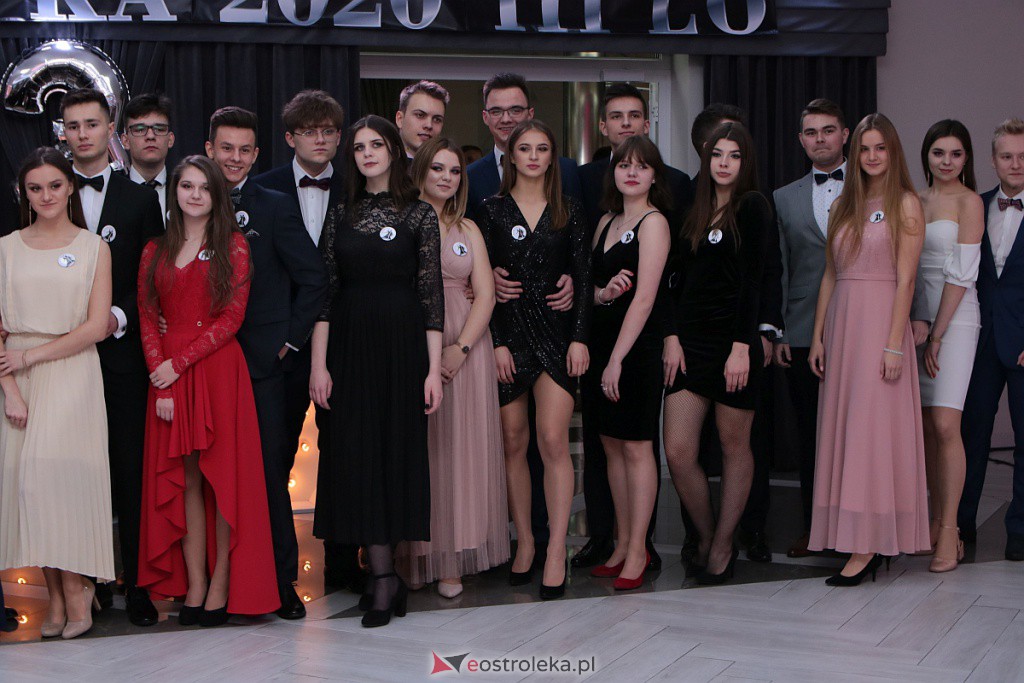 Studniówka III LO w Ostrołęce [04.01.2020] - zdjęcie #116 - eOstroleka.pl