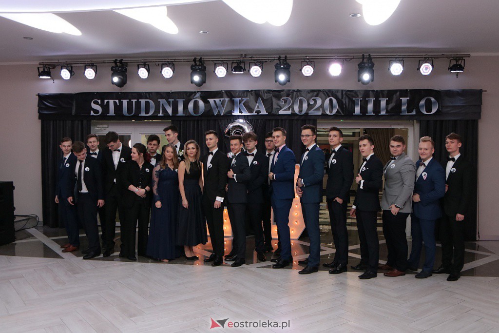 Studniówka III LO w Ostrołęce [04.01.2020] - zdjęcie #114 - eOstroleka.pl