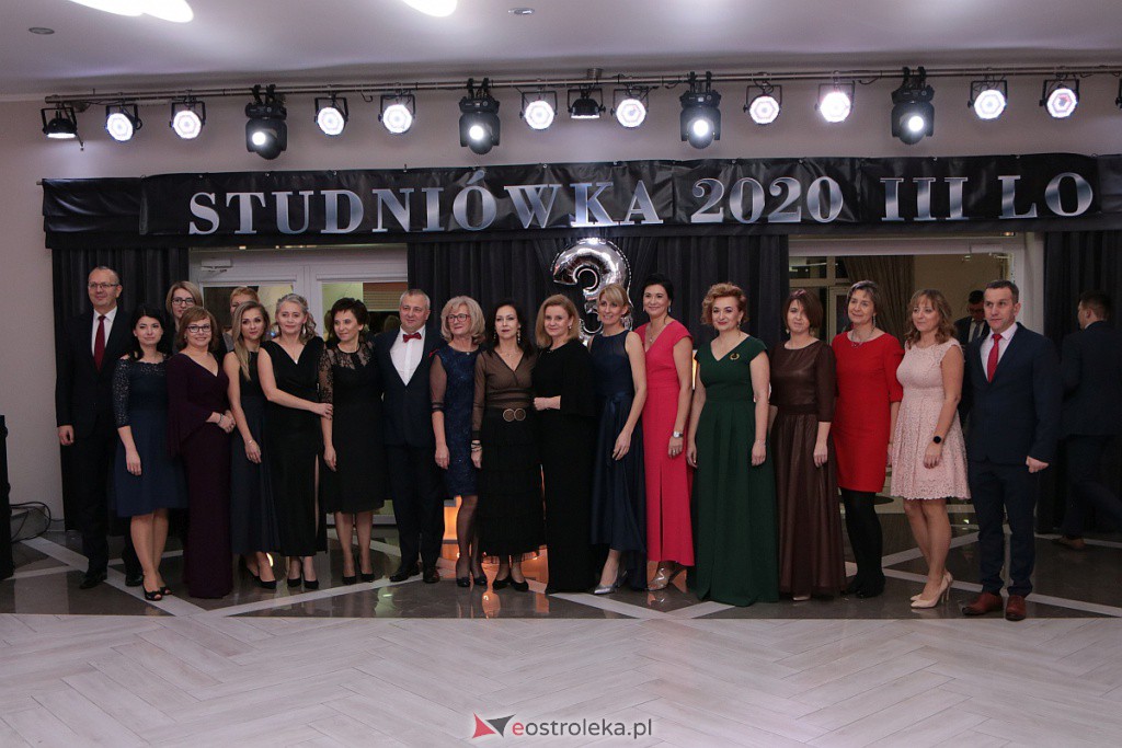 Studniówka III LO w Ostrołęce [04.01.2020] - zdjęcie #110 - eOstroleka.pl