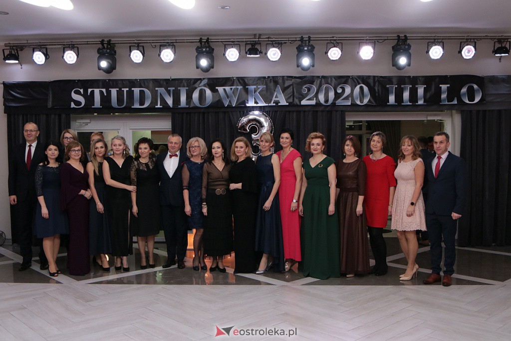 Studniówka III LO w Ostrołęce [04.01.2020] - zdjęcie #109 - eOstroleka.pl