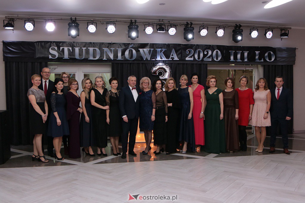 Studniówka III LO w Ostrołęce [04.01.2020] - zdjęcie #105 - eOstroleka.pl