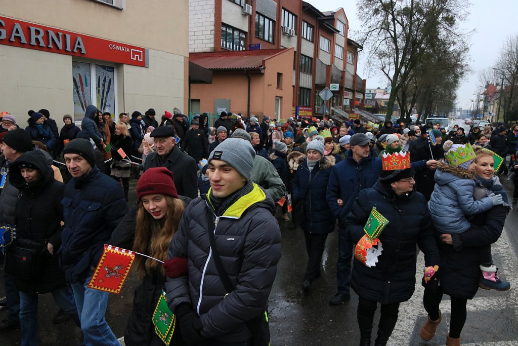 Orszak Trzech Króli w Ostrołęce [06.01.2019] - zdjęcie #125 - eOstroleka.pl