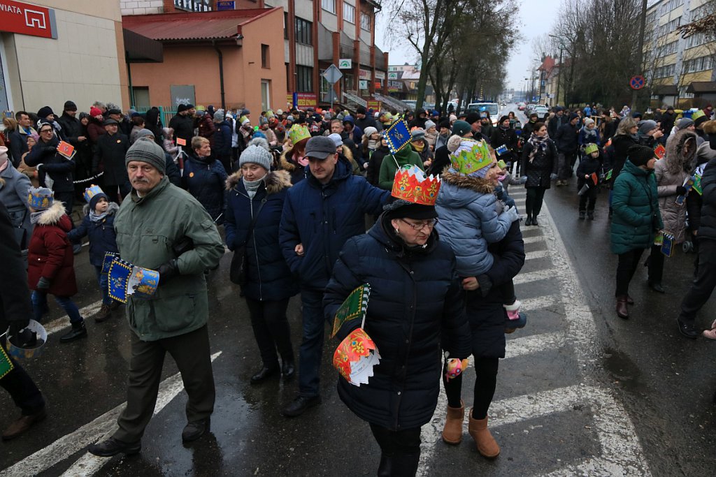 Orszak Trzech Króli w Ostrołęce [06.01.2019] - zdjęcie #124 - eOstroleka.pl