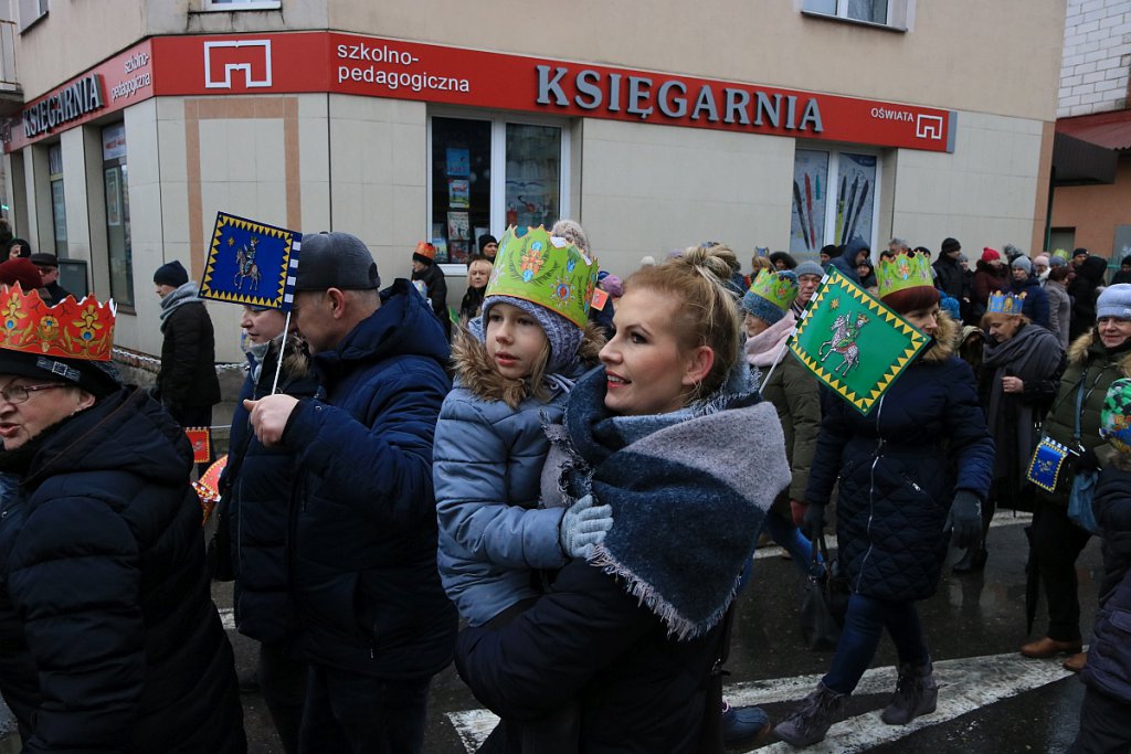 Orszak Trzech Króli w Ostrołęce [06.01.2019] - zdjęcie #122 - eOstroleka.pl