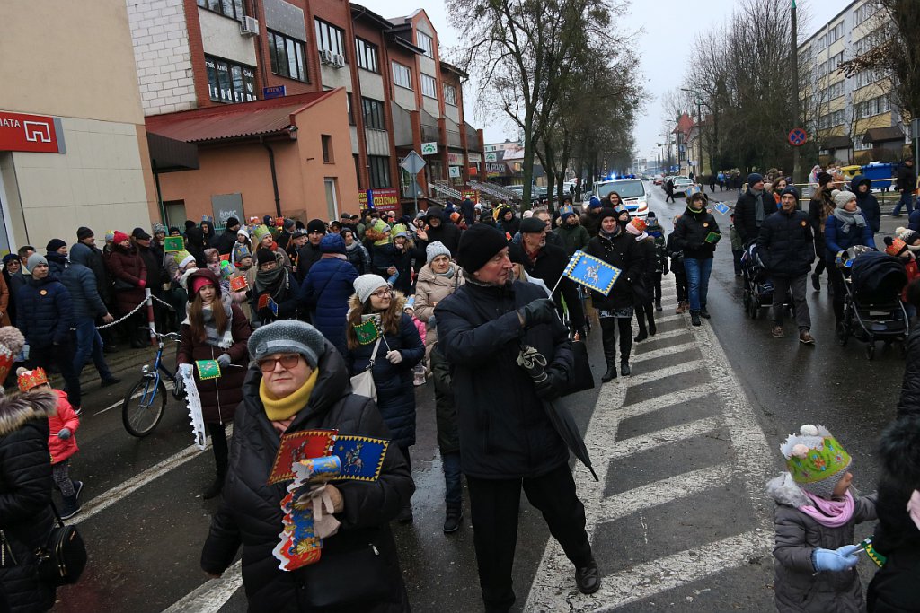 Orszak Trzech Króli w Ostrołęce [06.01.2019] - zdjęcie #119 - eOstroleka.pl