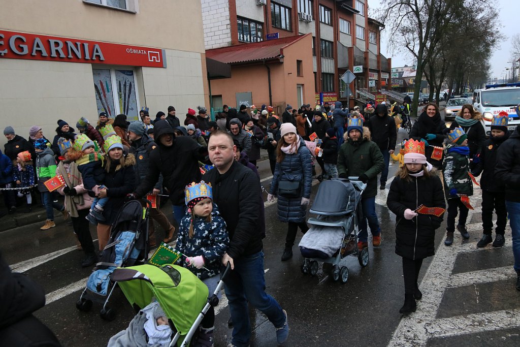 Orszak Trzech Króli w Ostrołęce [06.01.2019] - zdjęcie #114 - eOstroleka.pl