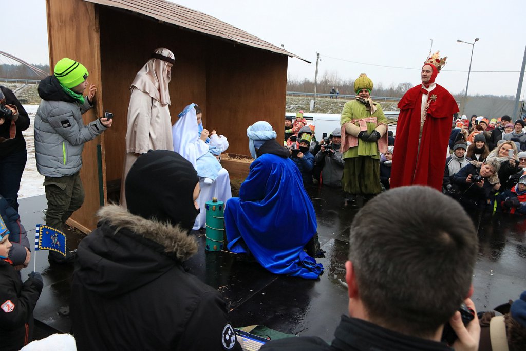 Orszak Trzech Króli w Ostrołęce [06.01.2019] - zdjęcie #50 - eOstroleka.pl