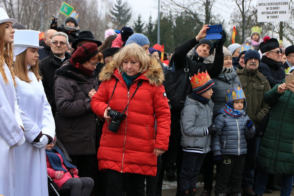 Orszak Trzech Króli w Ostrołęce [06.01.2019] - zdjęcie #37 - eOstroleka.pl