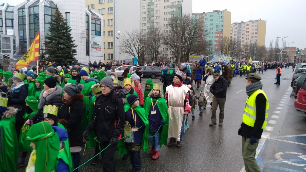 Orszak Trzech Króli 2020 w Ostrołęce [06.01.2020] - zdjęcie #25 - eOstroleka.pl