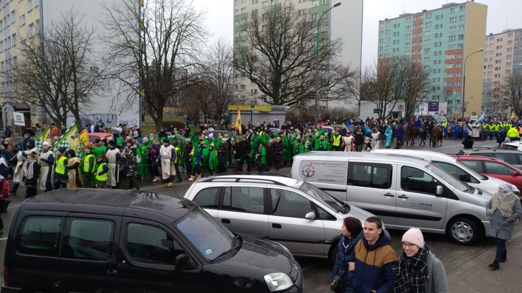 Orszak Trzech Króli 2020 w Ostrołęce [06.01.2020] - zdjęcie #12 - eOstroleka.pl