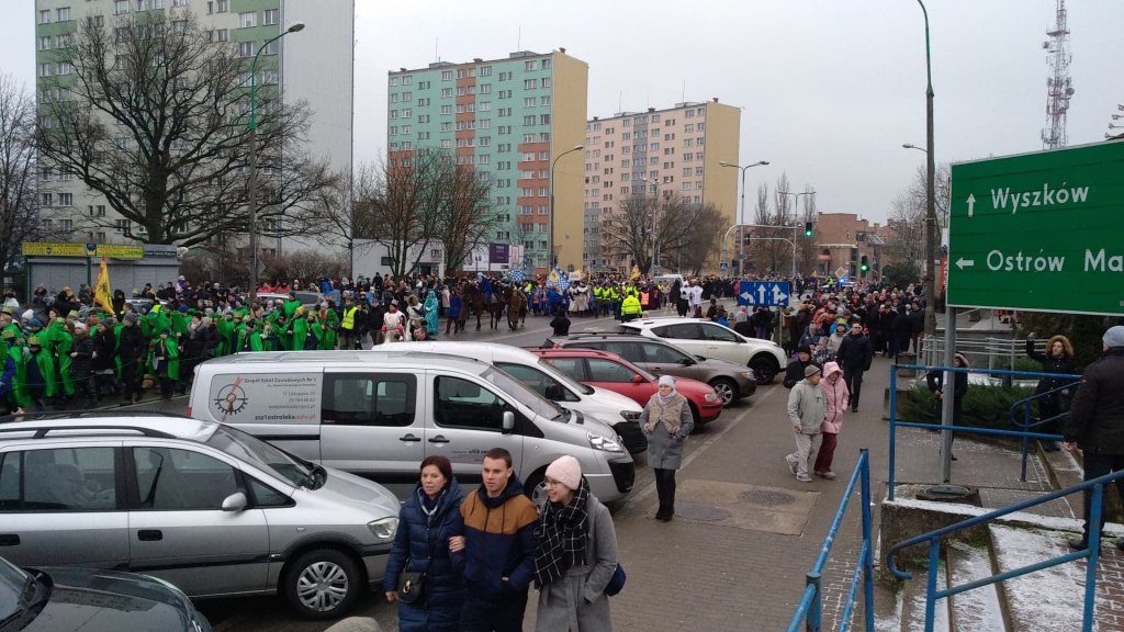 Orszak Trzech Króli 2020 w Ostrołęce [06.01.2020] - zdjęcie #11 - eOstroleka.pl