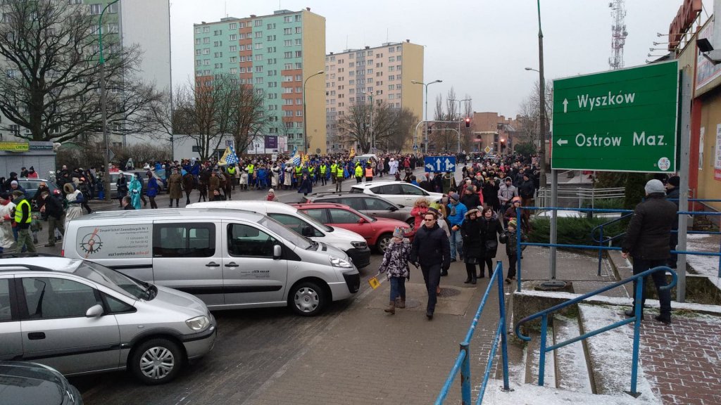 Orszak Trzech Króli 2020 w Ostrołęce [06.01.2020] - zdjęcie #10 - eOstroleka.pl